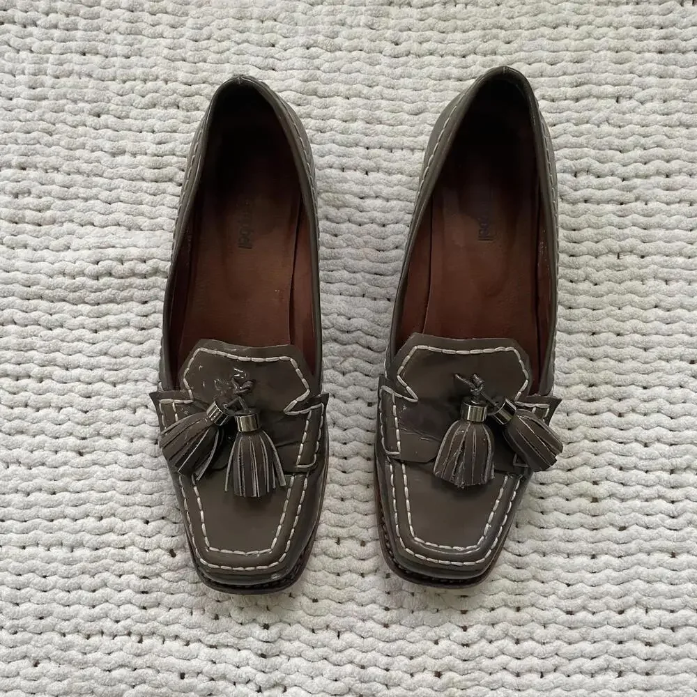 Jeffrey Campbell Women's Brown Patent Leather Loafers - Size 8.5 - Picture 5 of 5
